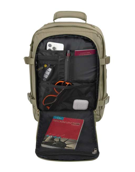 Cabin Max 24l metz underseat backpack for wizz air 40x30x20cm in sandstone, 3 of 5