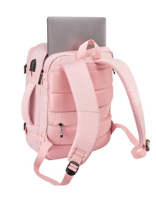 Cabin Max 24l svalbard underseat backpack with charging cable 40x 30x20cm in pink, 4 of 4