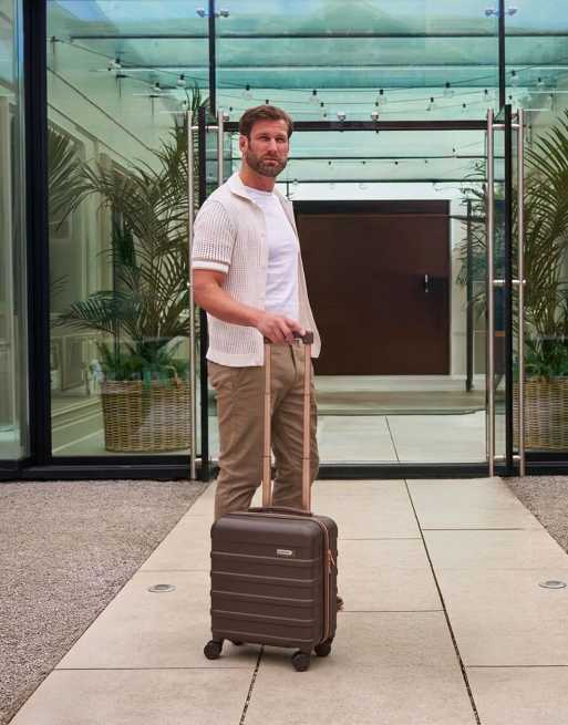 Cabin Max 30l anode underseat cabin suitcase 45x36x20cm in brown, 7 of 7