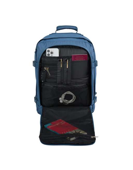 Cabin Max 30l metz underseat cabin bag 45x36x20cm in loch blue, 3 of 7