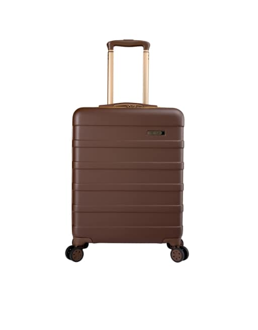 Cabin Max 40l anode cabin suitcase 55x40x20cm in brown, 4 of 7