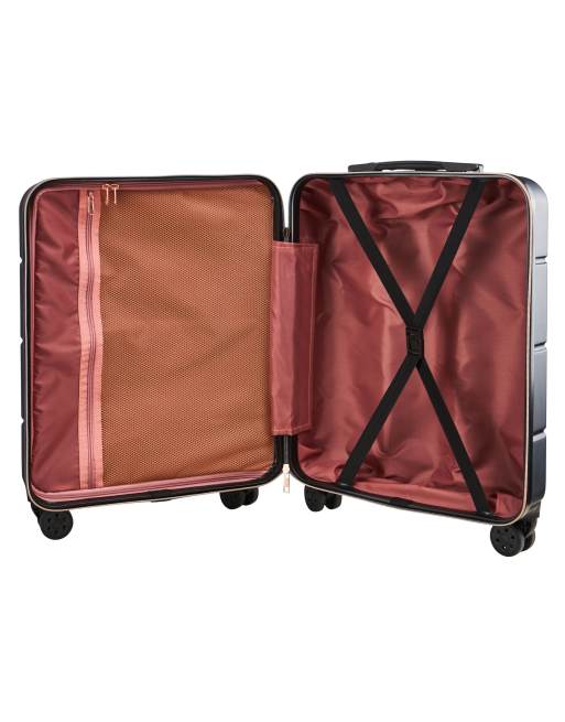 Cabin Max 40l seville cabin case 55 x 40 x 20cm in black rose ASOS