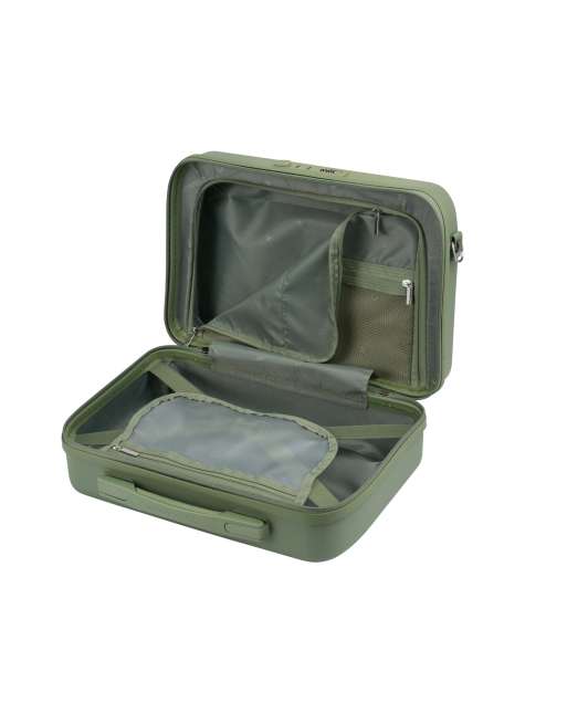Cabin Max Anode 18l vanity case - airline personal item compliant 40x30x15 cm in bodo green, 3 of 7