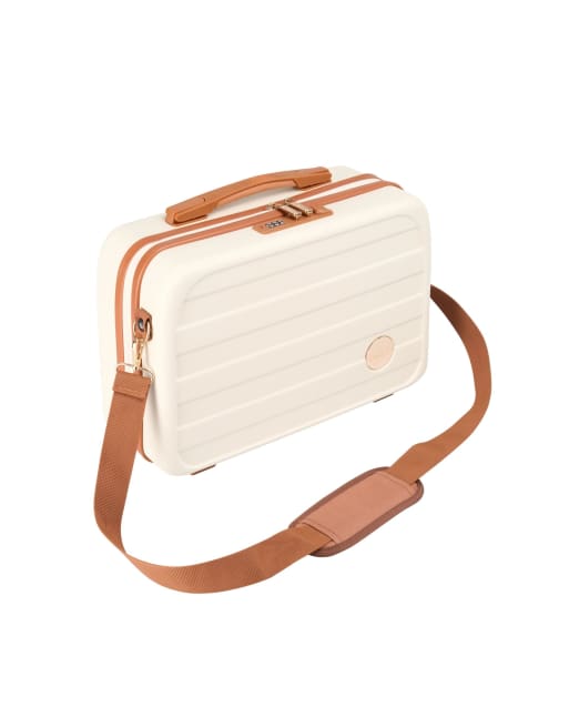 Cabin Max Anode 18l vanity case - airline personal item compliant 40x30x15 cm in cream, 5 of 7