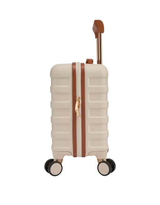 Cabin Max – Anode – Handgepäck-Koffer für unter den Sitz in Creme, 24–L, 40 x 30 x 20 cm, 2 von 4