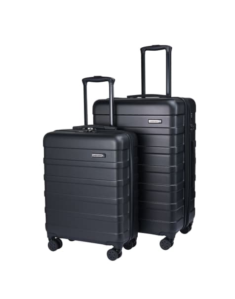 Cabin Max Cabin max suitcase set - check in case and cabin case in black - view 1