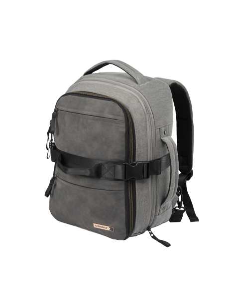 Cabin Max Evos underseat expandable backpack in grey - view 1