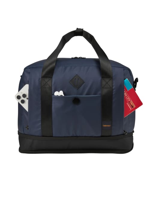 Cabin Max Gozo expandable holdall 40x20x25cm expands to 40x20x30cm in midnight blue, 3 of 3