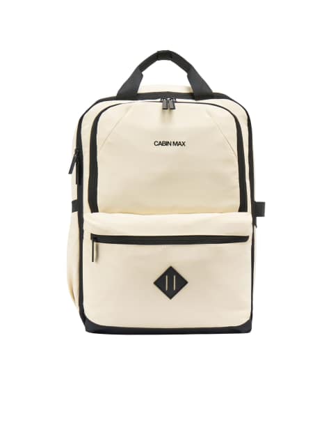 Cabin Max Kobe underseat cabin bag - 40x30x20 cm for ryanair, easyjet and wizz air in cream - view 1