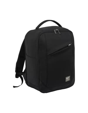 Cabin Max Manhattan 24l underseat backpack / shoulder bag 40x30x20 cm in black and gunmetal