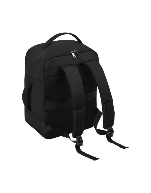 Cabin Max Manhattan 24l underseat backpack / shoulder bag 40x30x20 cm in black and gunmetal, 2 of 7