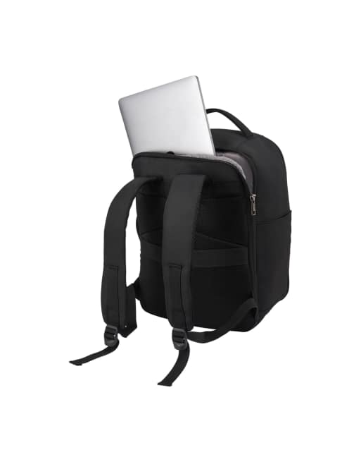 Cabin Max Manhattan 24l underseat backpack / shoulder bag 40x30x20 cm in black and gunmetal, 6 of 7