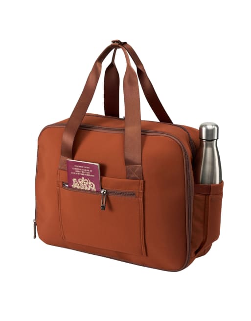Cabin Max - Manhattan - Borsone da viaggio da cabina 40x30x20 cm marrone, 2 di 4