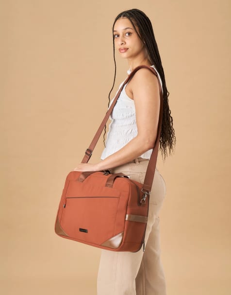 Cabin Max – Manhattan – Reisetasche für unter den Sitz in Braun, 40 x 30 x 20 cm - view 1