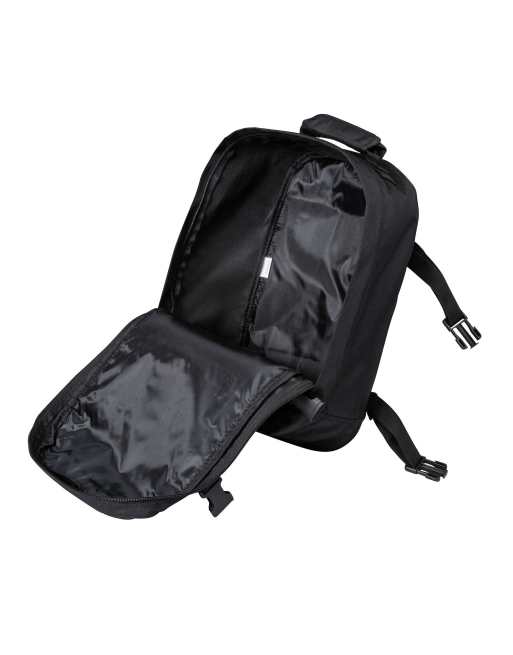 Cabin Max – Metz – Rucksack für unter den Sitz in Schwarz, 20 Liter, 40 x 20 x 25 cm, 4 von 5