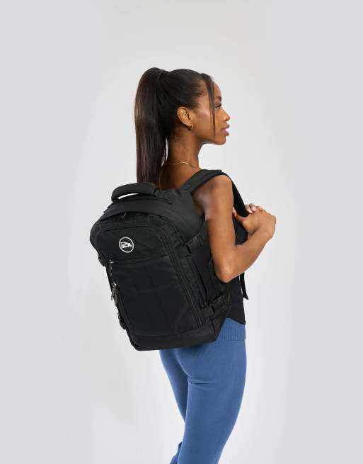 Cabin Max – Metz – Rucksack für unter den Sitz in Schwarz, 20 Liter, 40 x 20 x 25 cm, 5 von 5