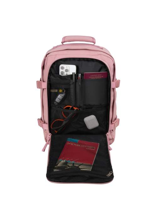 Cabin Max – Metz – Rucksack in Rosa gedeckt, passt unter den Sitz, für Wizz Air, 24 l, 40 x 30 x 20 cm, 3 von 6