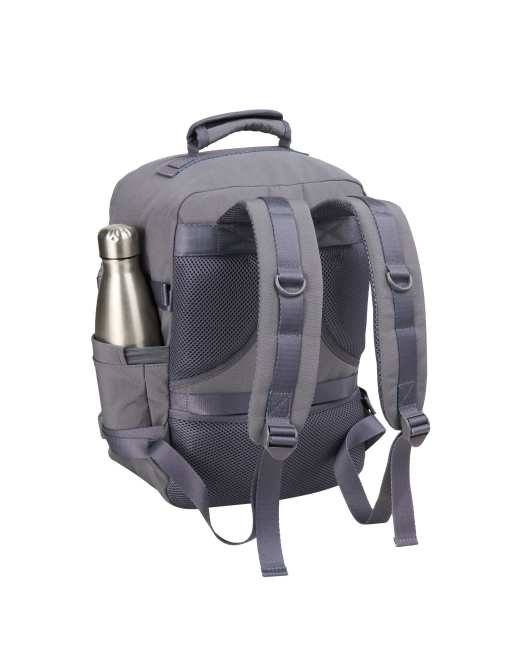 Cabin Max - Metz - Zaino da cabina per Wizz Air da 24 l 40x30x20 cm grigio magma, 3 di 3