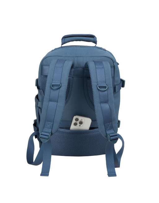 Cabin Max - Metz - Zaino da cabina per Wizz Air da 24 litri 40x30x20cm blu loch, 7 di 7