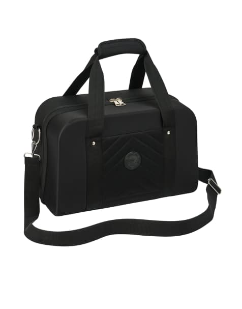 Cabin Max Paxos underdeat airline holdall with shapesafe ™ design in black - view 1