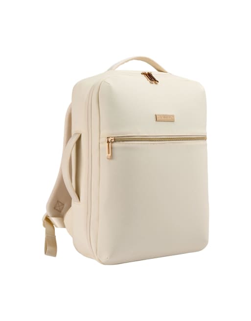 Cabin Max Ravello 18-24l expandable 40x30x15cm backpack in cream, 2 of 7