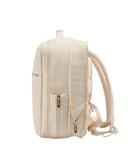 Cabin Max Ravello 18-24l expandable 40x30x15cm backpack in cream, 5 of 7