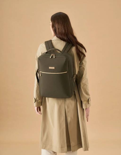Cabin Max Ravello 18-24l expandable 40x30x15cm backpack in khaki, 4 of 7