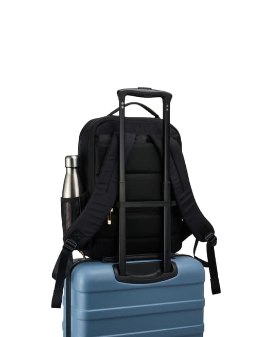 Cabin Max – Ravello – Rucksack in Schwarz, 18–24l, erweiterbar 40 x 30 x 15 cm, 2 von 4
