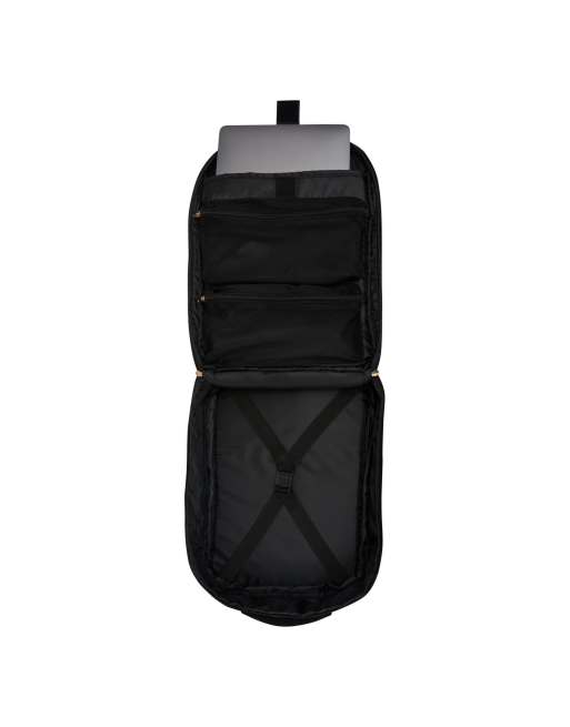Cabin Max – Ravello – Rucksack in Schwarz, 18–24l, erweiterbar 40 x 30 x 15 cm, 4 von 4