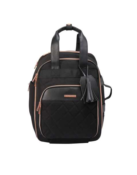 Cabin Max Travel hack 24l hybrid trolley backpack 40x30x20 cm in black - view 1