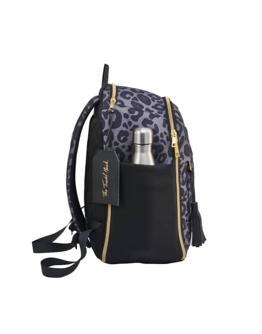 Cabin Max – Travel Hack – Handgepäck für unter den Sitz mit Leopardenmuster, 24 L, 40 x 30 x 20 cm, 4 von 5