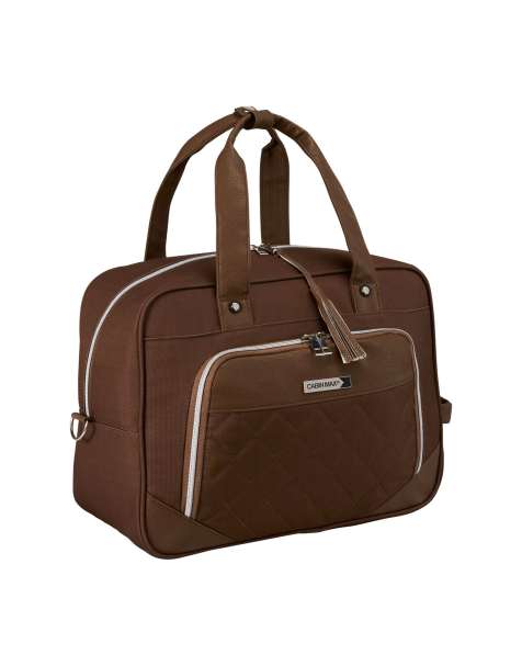 Cabin Max – Vela – Handgepäcks-Reisetasche für unter den Sitz in Espresso, 24 l, 40 x 30 x 20 cm - view 1
