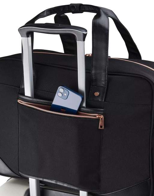 Cabin Max – Vela – Reisetasche für unter den Sitz in Schwarz, 20 L, 40 x 20 x 25 cm, 2 von 3