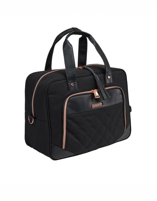 Cabin Max – Vela – Reisetasche für unter den Sitz in Schwarz, 24 L, 40 x 30 x 20 cm, 4 von 4