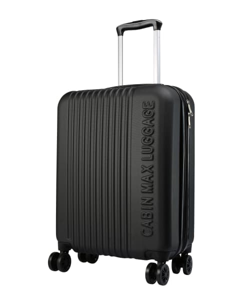 Cabin Max Velcoity expandable cabin case 55x40x20cm expands to 55x40x25cm in black - view 1