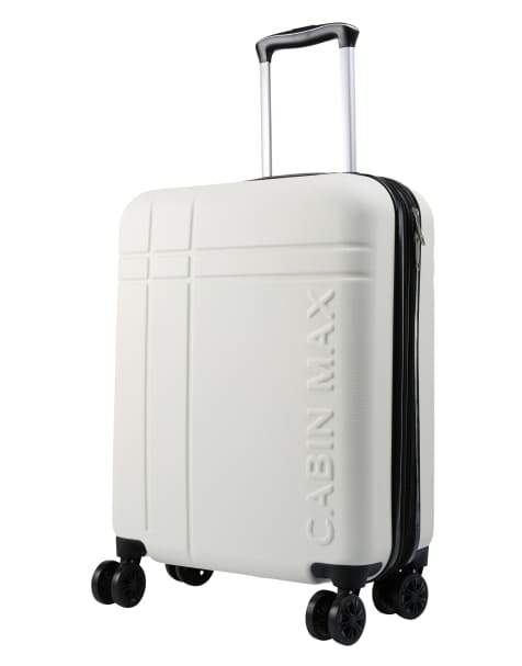 Cabin Max Velcoity expandable cabin case 55x40x20cm expands to 55x40x25cm in white - view 1