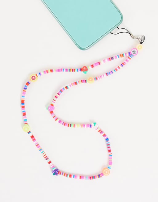 Cadena para móvil de 60 cm cuentas Feeling Fruity de LMNADE