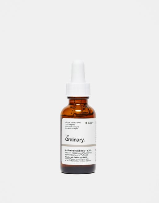 Cafeína en solución 5% + EGCG de 30 ml de The Ordinary