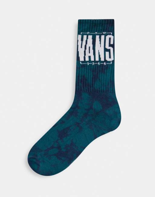 Calcetines azul efecto tie dye Easton de Vans