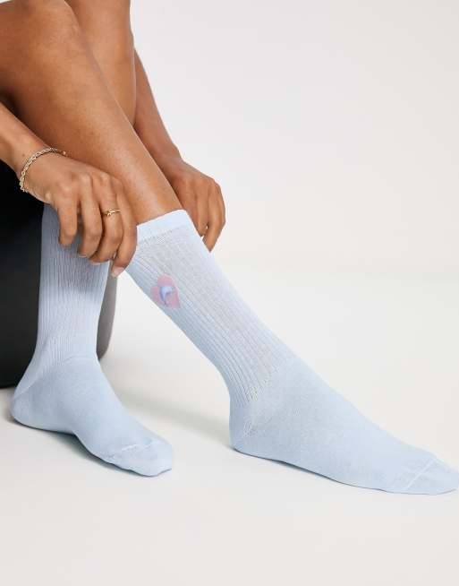 Calcetines azules con detalle de delfín de ASOS DESIGN