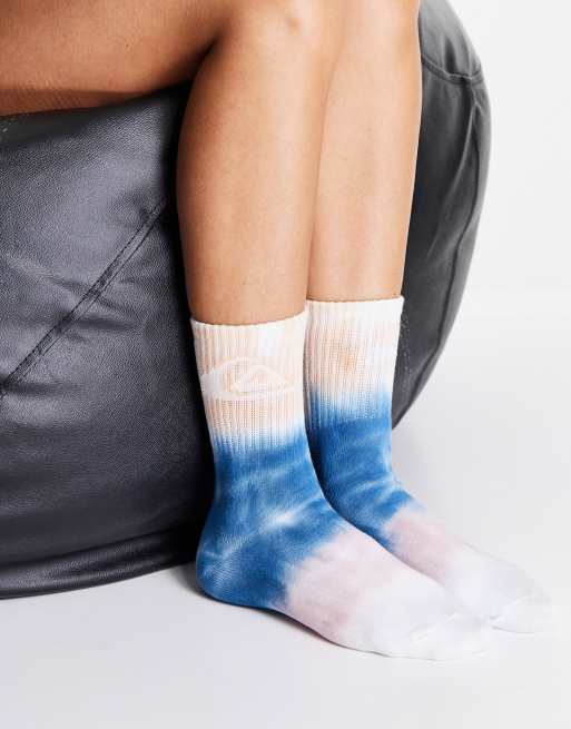 Calcetines azules con efecto tie dye The Tie And Dye de Quiksilver