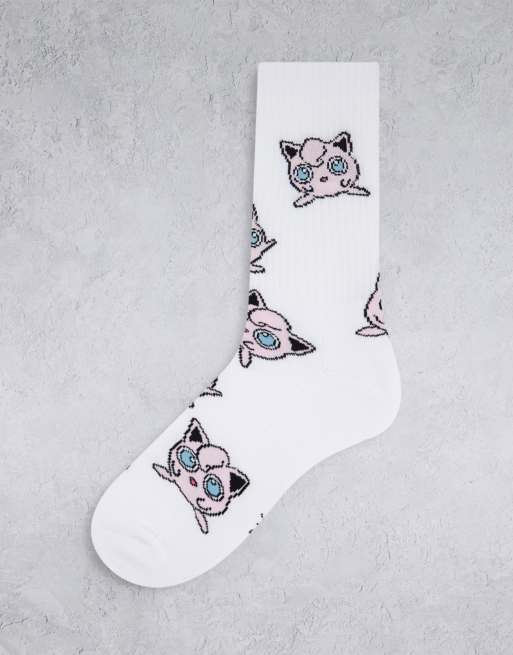 Calcetines con diseño del pokémon Jigglypuff de ASOS DESIGN