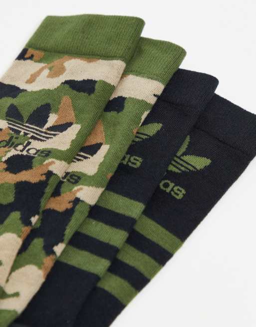 Calcetines de camuflaje de adidas Originals ASOS