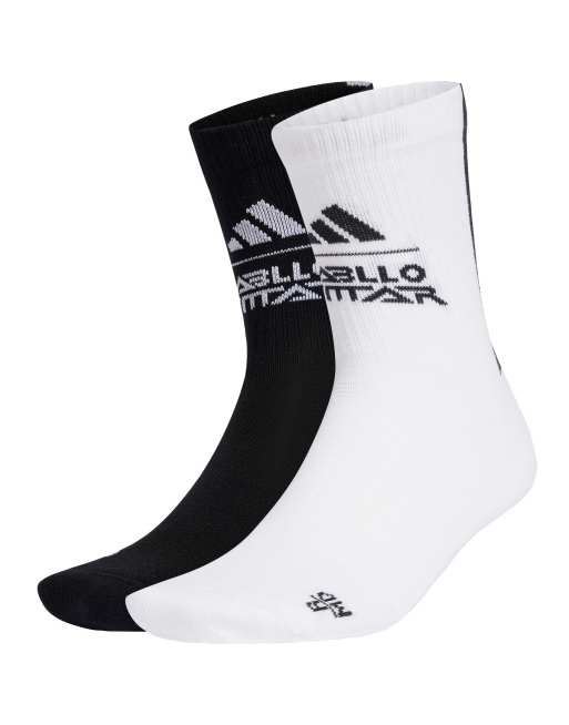 Calcetines de color blanco y negro de adidas Performance x Pabllo Vittar