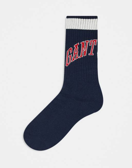 Calcetines deportivos azul marino con logo 1949 de GANT