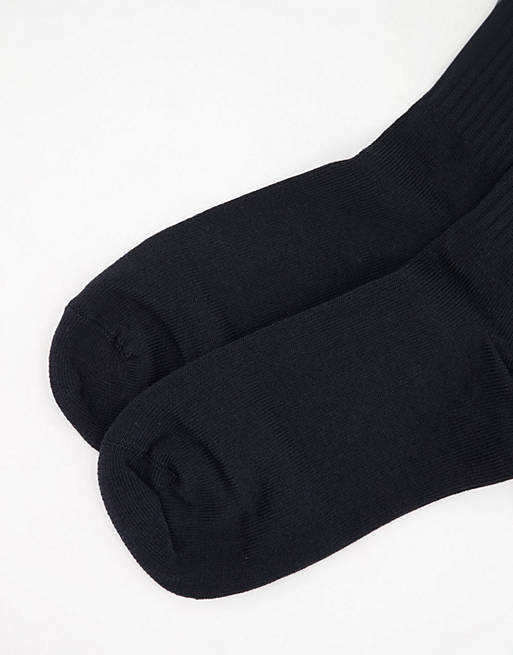 Calcetines deportivos negro sólido de adidas Originals | ASOS