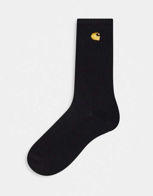 Calcetines en negro Chase Carhartt WIP