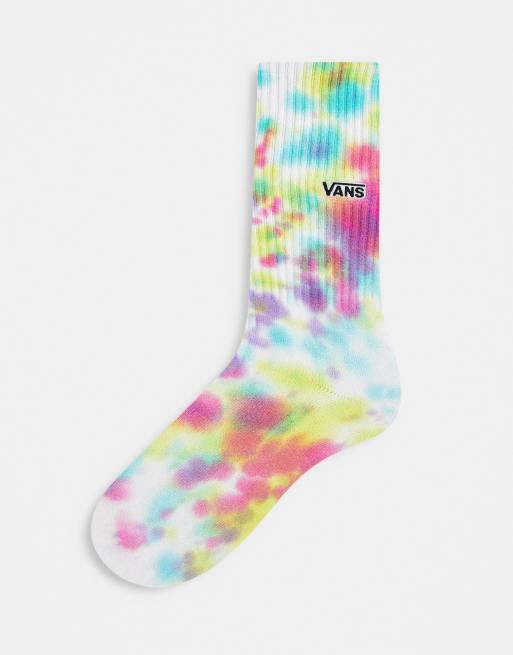 Calcetines multicolores con efecto tie dye Skate Classic de Vans