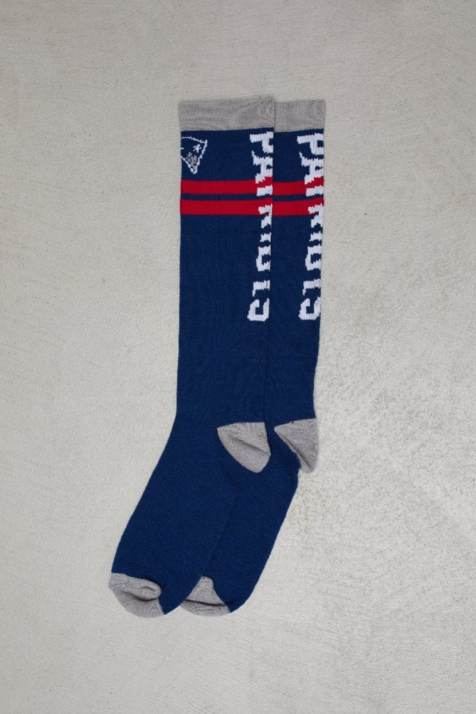 Calcetines multicolores para esquí y snowboard con diseño de los New England Patriots de OOSC x NFL - view 1