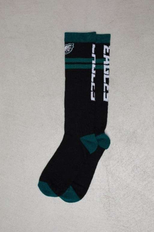 Calcetines multicolores para esquí y snowboard con diseño de los Philadelphia Eagles de OOSC x NFL